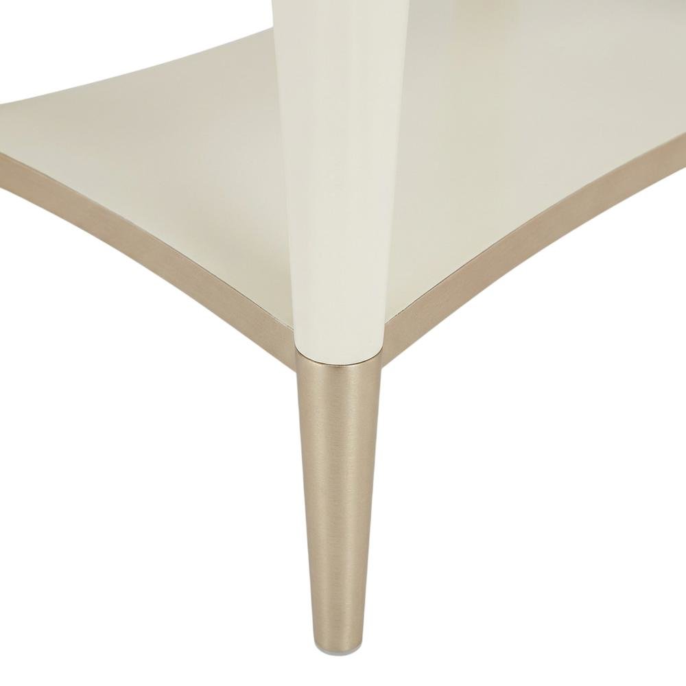 La Rachelle 1-Drawer Nightstand - Champagne. Picture 10