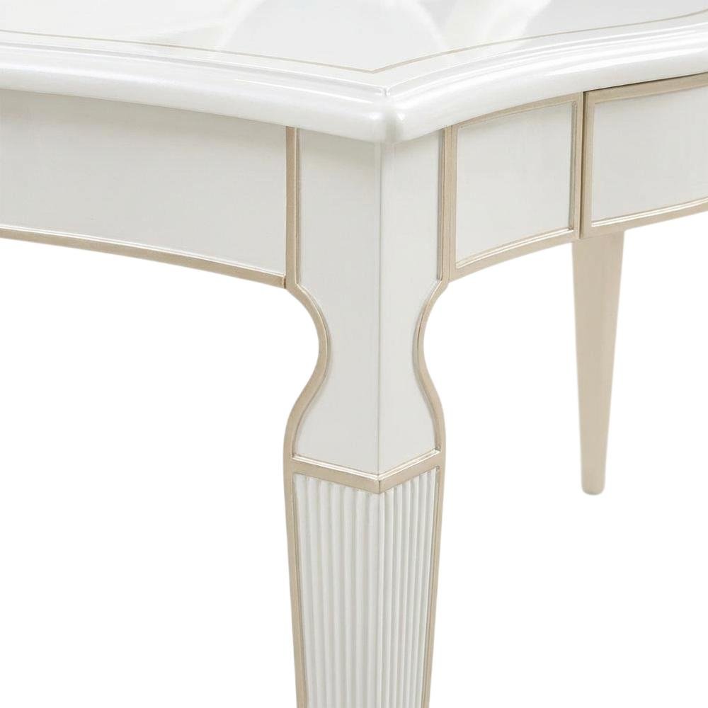 La Marisia Vanity with Mirror - Creamy Pearl. Picture 6