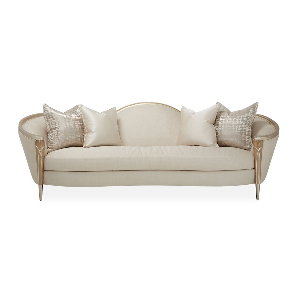 Villa Cherie Sofa - Pearl/Caramel. Picture 2