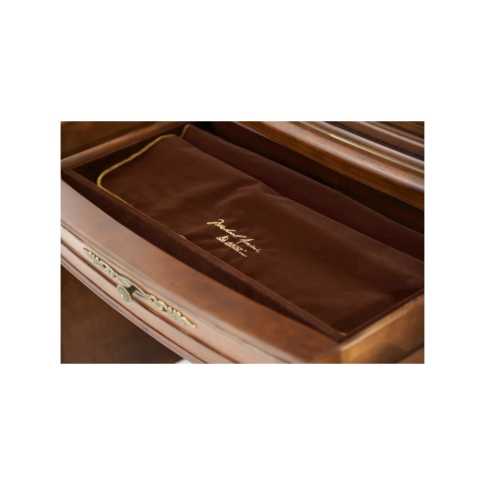 Villa Valencia China Cabinet - Classic Chestnut. Picture 5