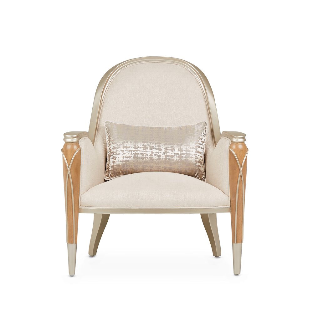 Villa Cherie Matching Chair - Pearl/Caramel. Picture 1