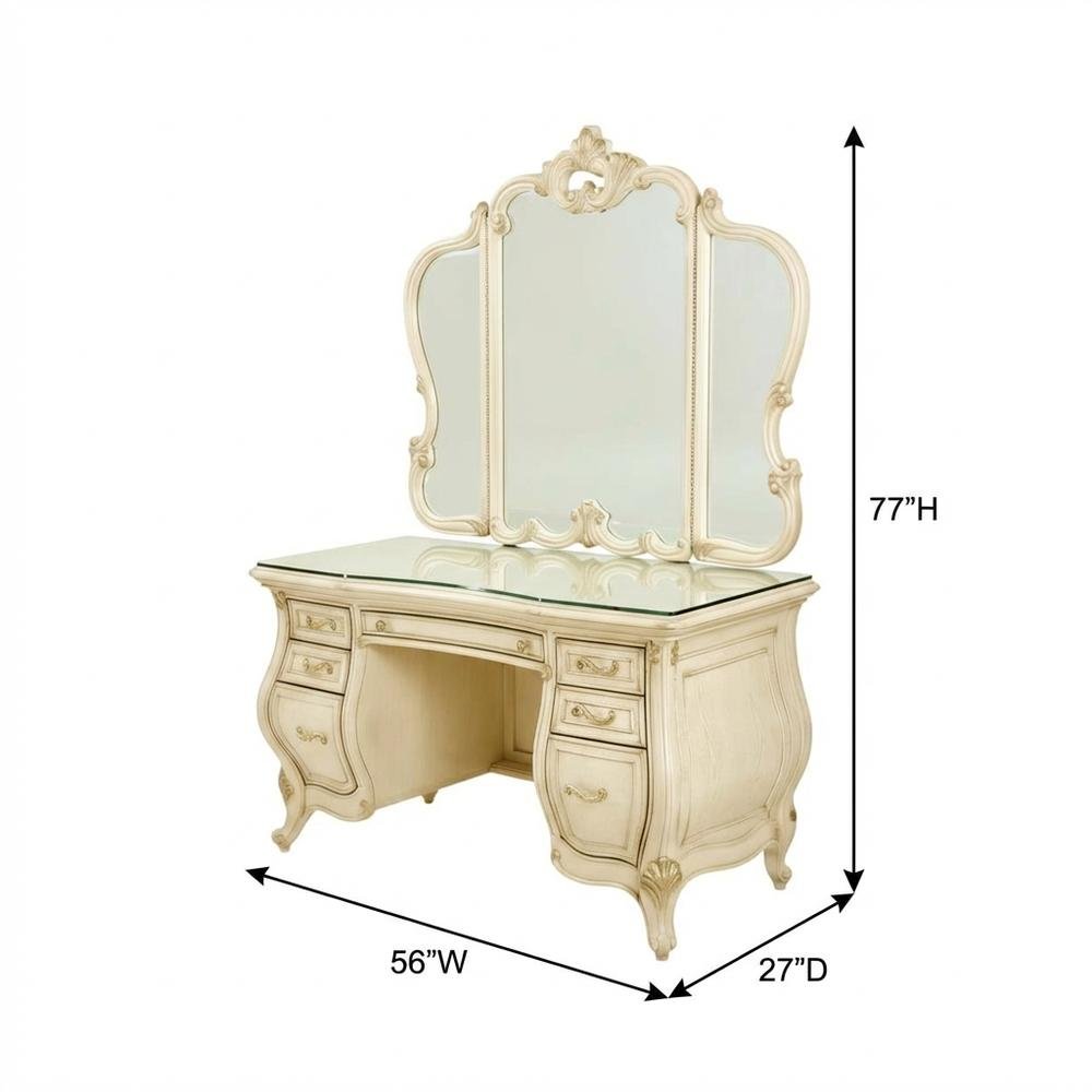 Platine de Royale Vanity Set - Champagne. Picture 7