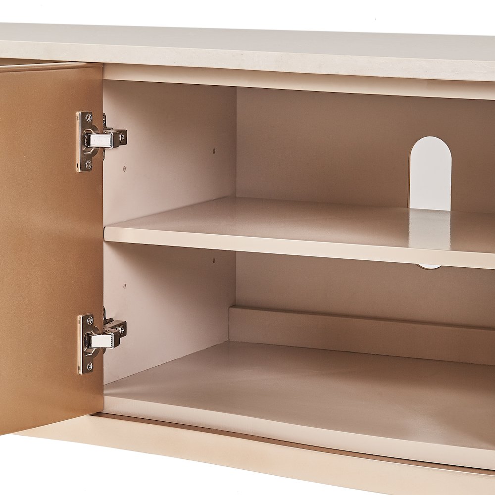 Malibu Crest TV Console - Blush. Picture 6