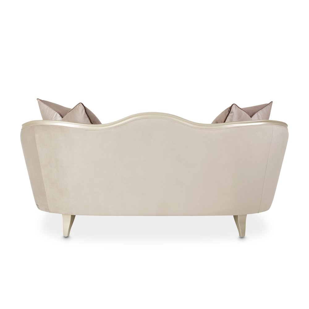 Villa Cherie Loveseat - Porcini/Hazelnut. Picture 6