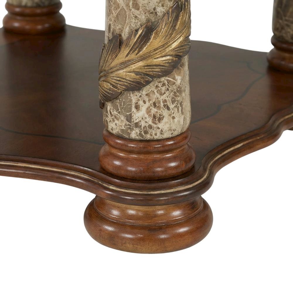 Villa Valencia End Table - Classic Chestnut. Picture 6