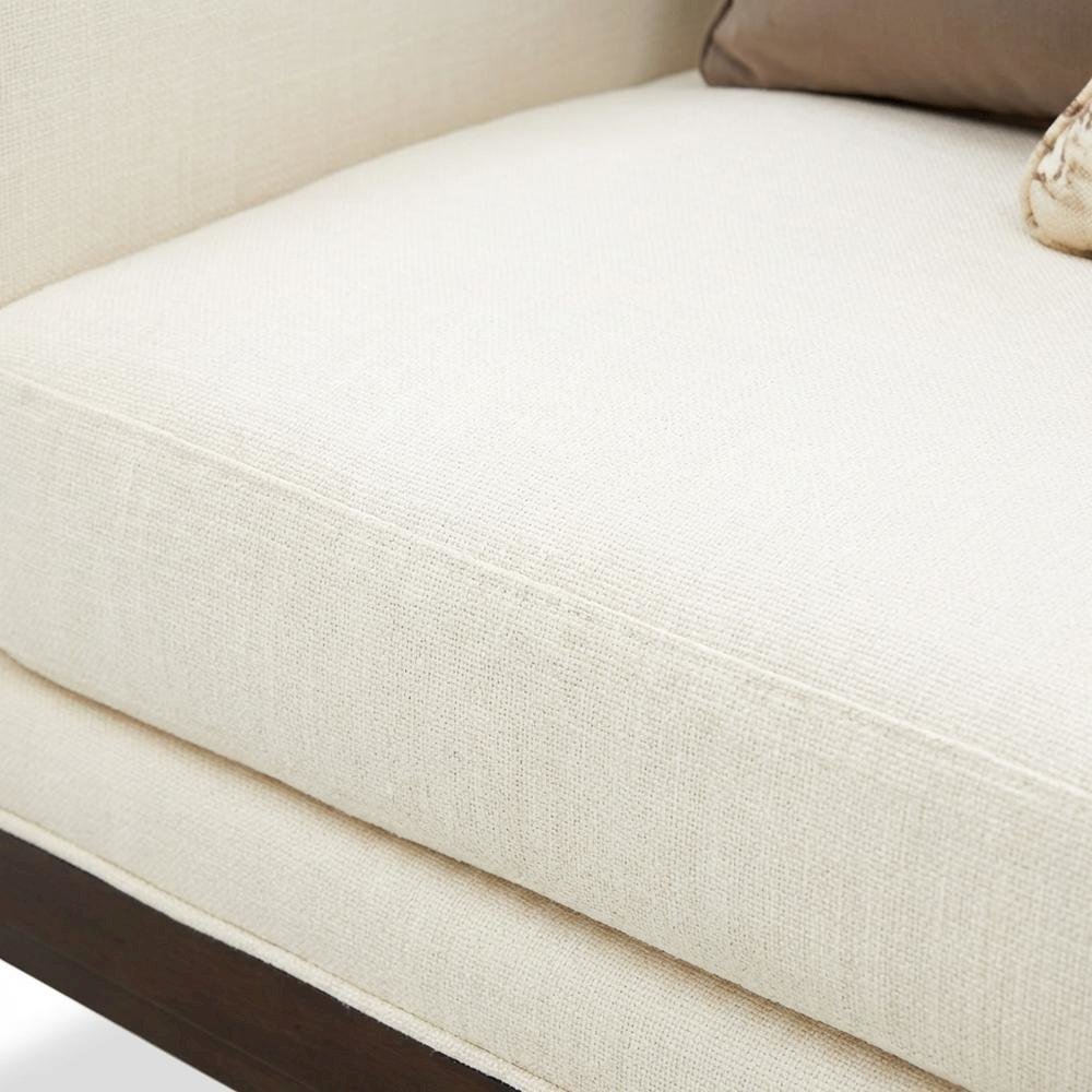 Belmont Place Matching Chair - Cream/Espresso. Picture 9