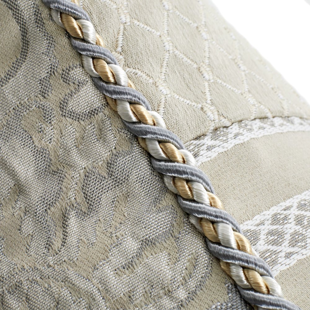 Sycamore Grove 9-Piece Queen Comforter Set - Silver. Picture 55