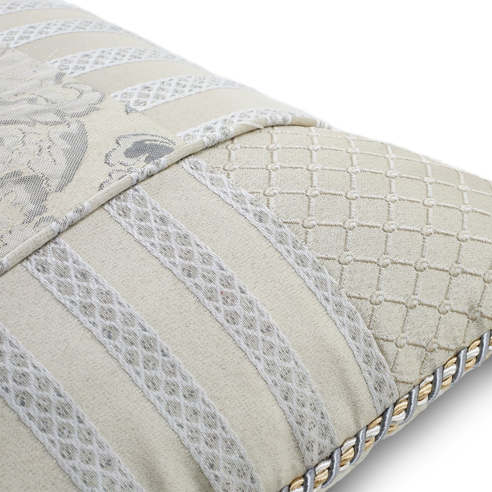Sycamore Grove 9-Piece Queen Comforter Set - Silver. Picture 56