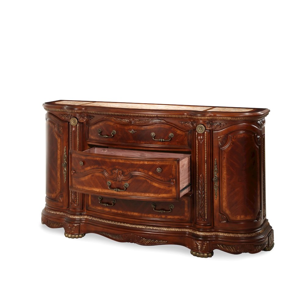 Cortina Dresser - Honey Walnut. Picture 8
