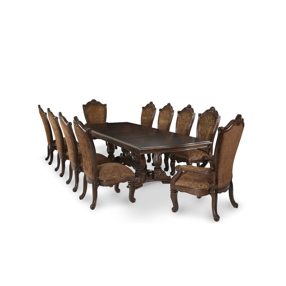 Windsor Court Rectangular Dining Table - Vintage Fruitwood. Picture 8