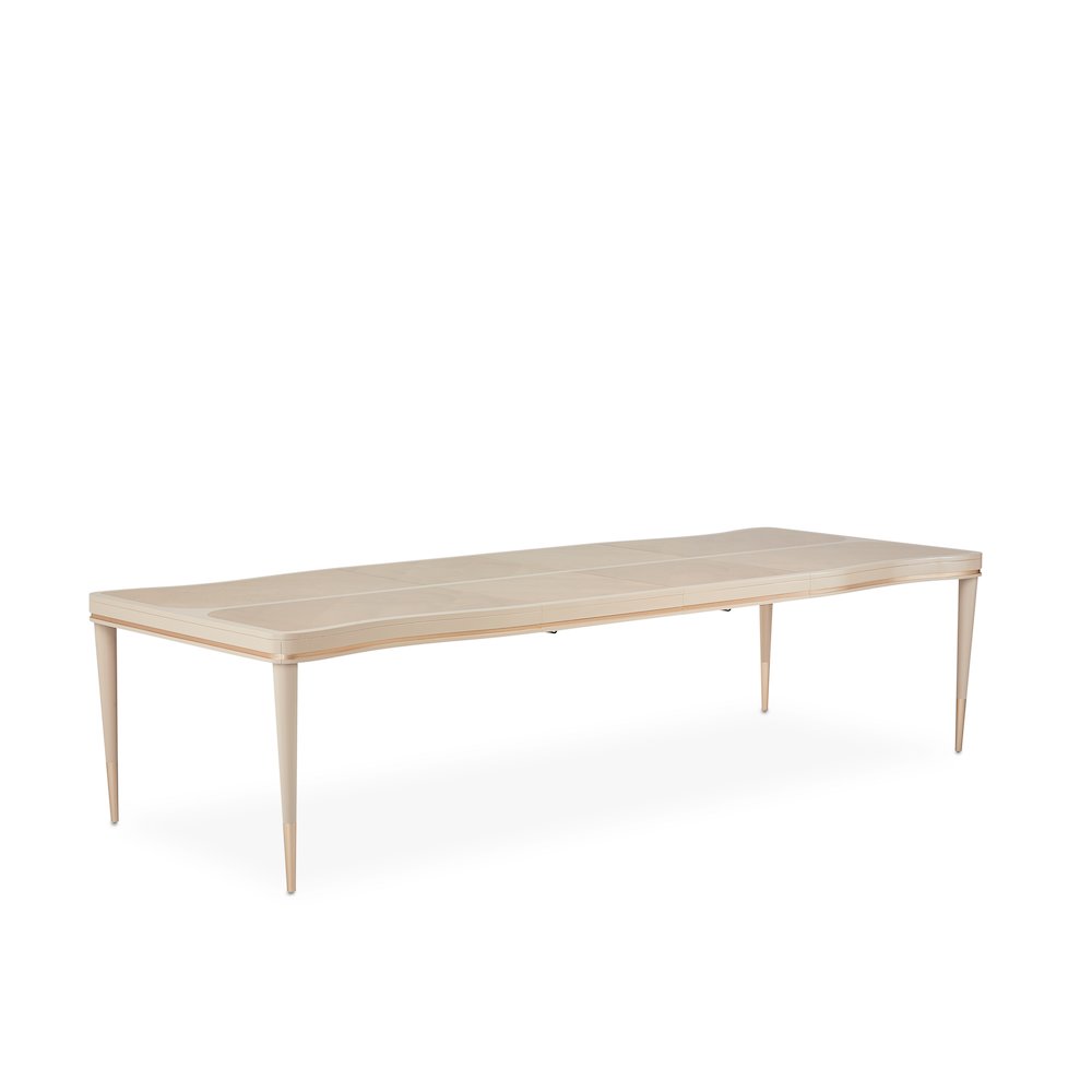 Malibu Crest Rectangular Dining Table - Blush. Picture 12