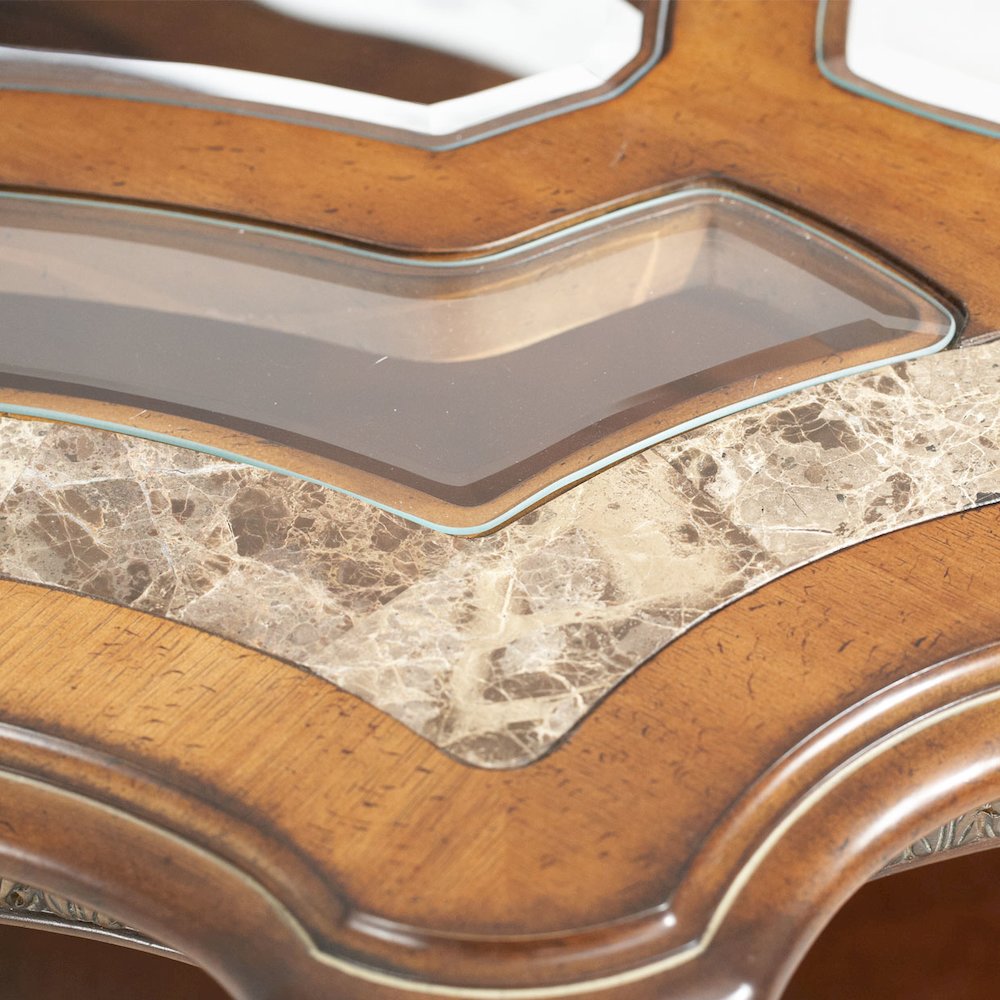 Villa Valencia Cocktail Table - Classic Chestnut. Picture 2