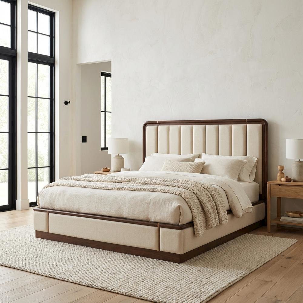 Mason Park King Lift Up Storage Bed - Umber. Picture 7