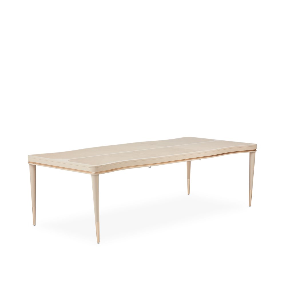 Malibu Crest Rectangular Dining Table - Blush. Picture 3
