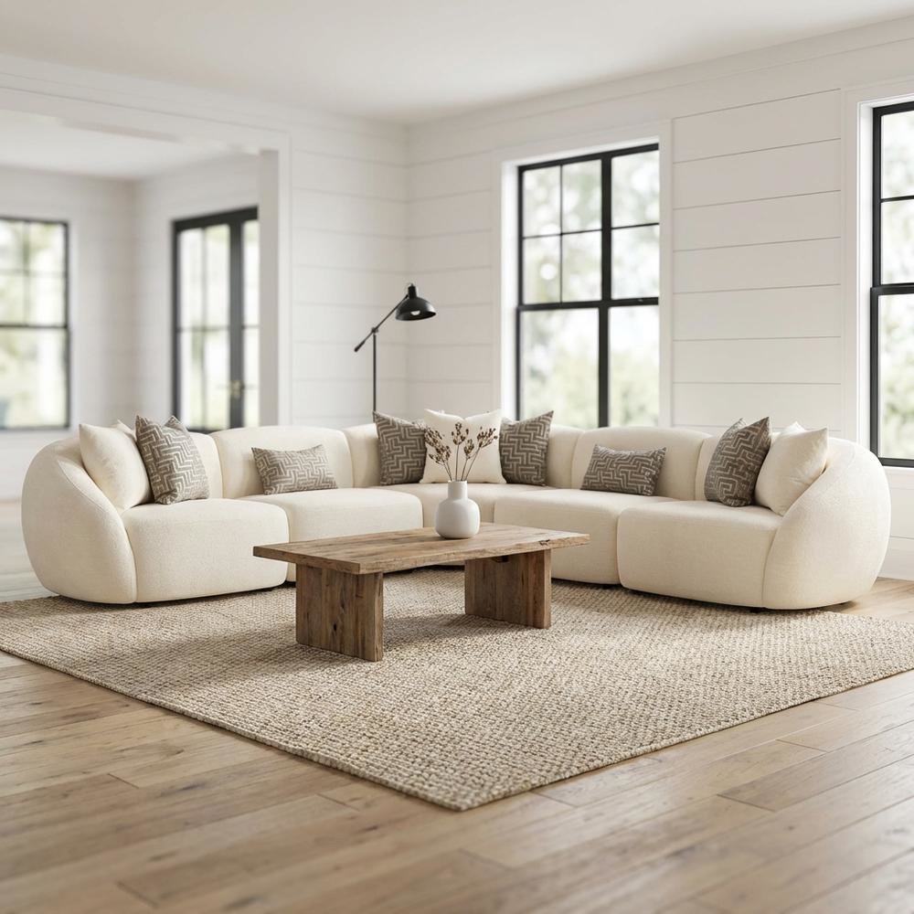 Le Montreaux 5-Piece Modular Sectional - Gardenia. Picture 2