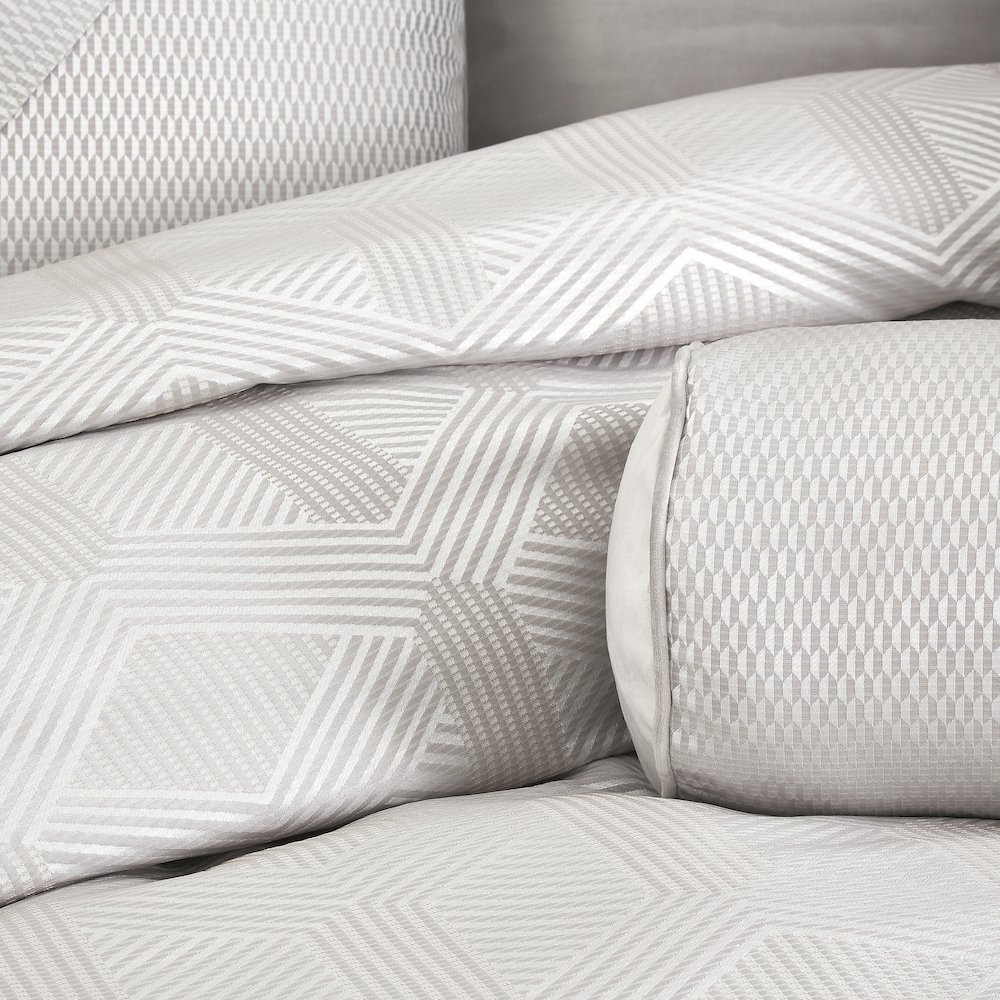 Nouveau 9-Piece Queen Duvet Set - Dove. Picture 8