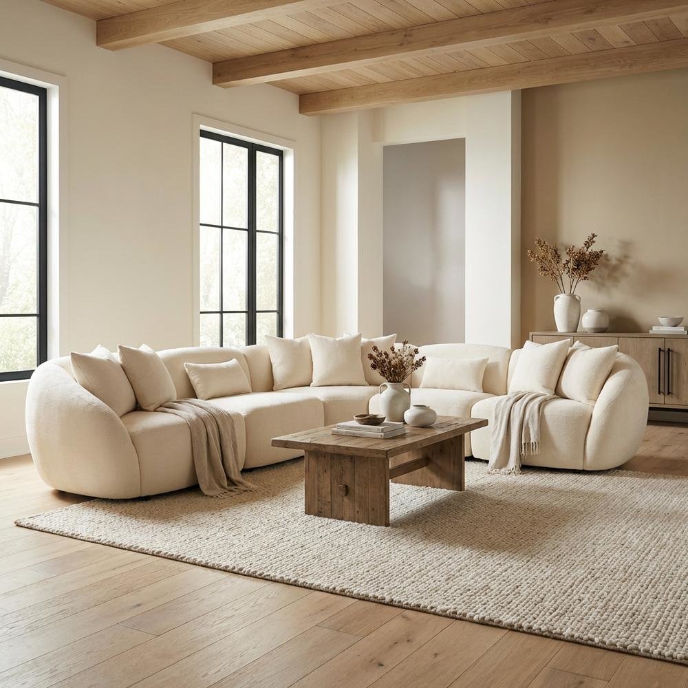 Le Montreaux 5-Piece Modular Sectional - Gardenia. Picture 3