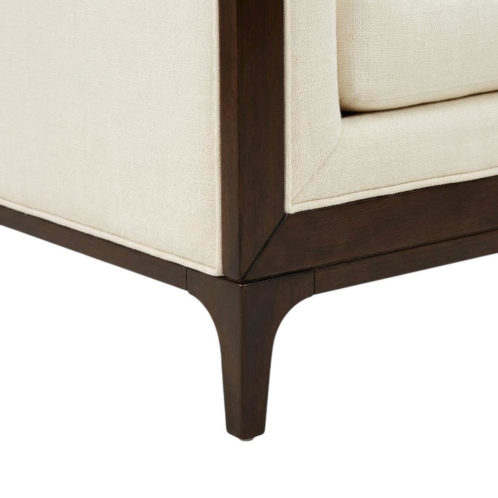 Belmont Place Matching Chair - Cream/Espresso. Picture 10