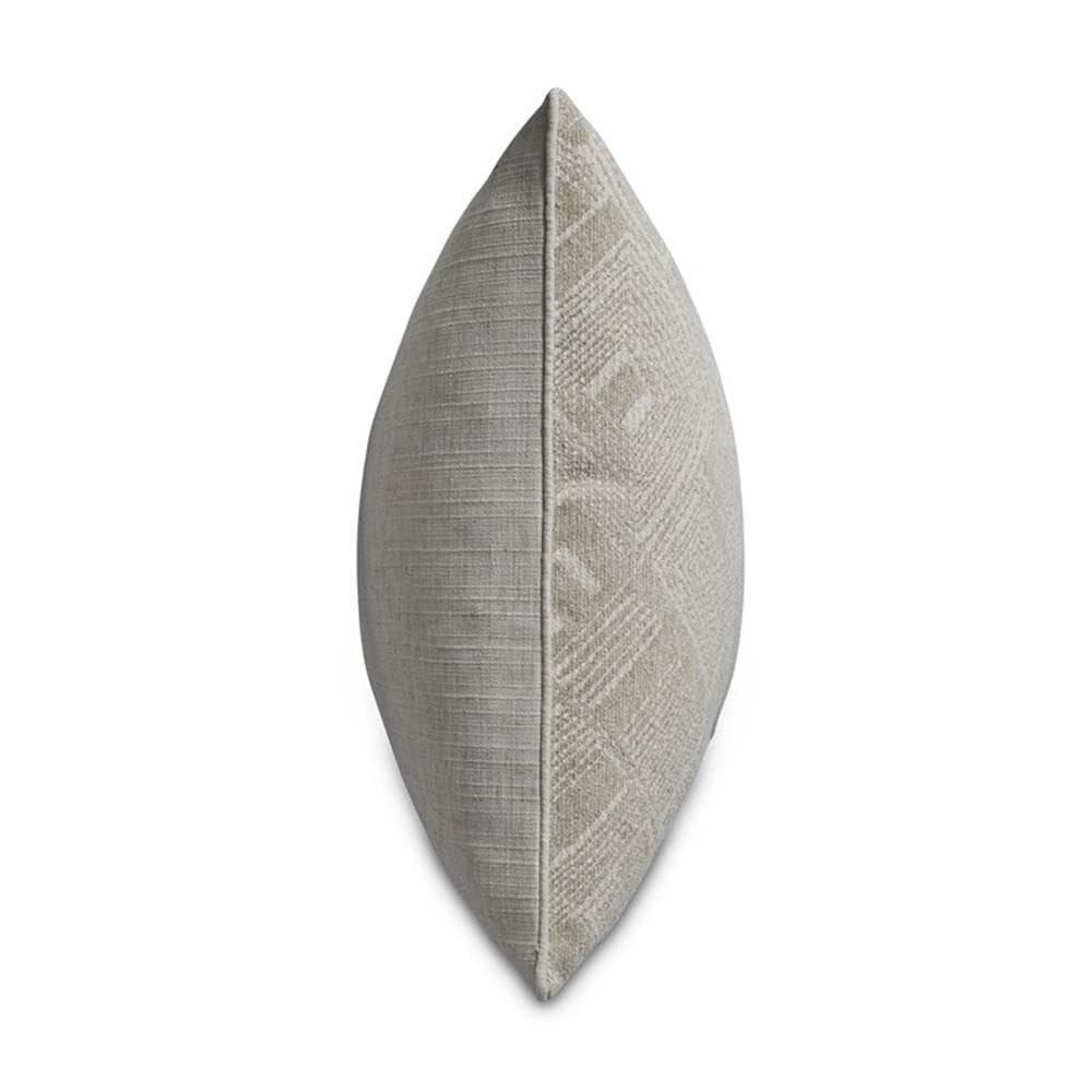 Moonbeam Moro 19" Square Throw Pillow, Set of 2 - Natural. Picture 2