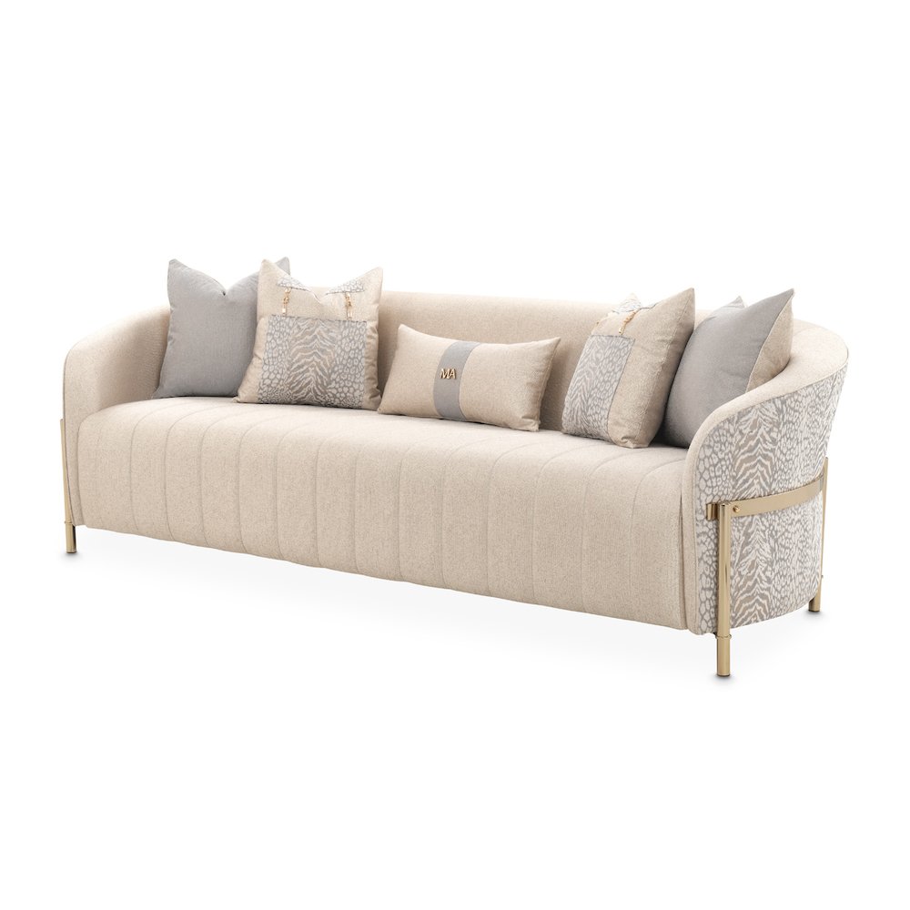 Lisbon Sofa - Opal/Gold. Picture 1
