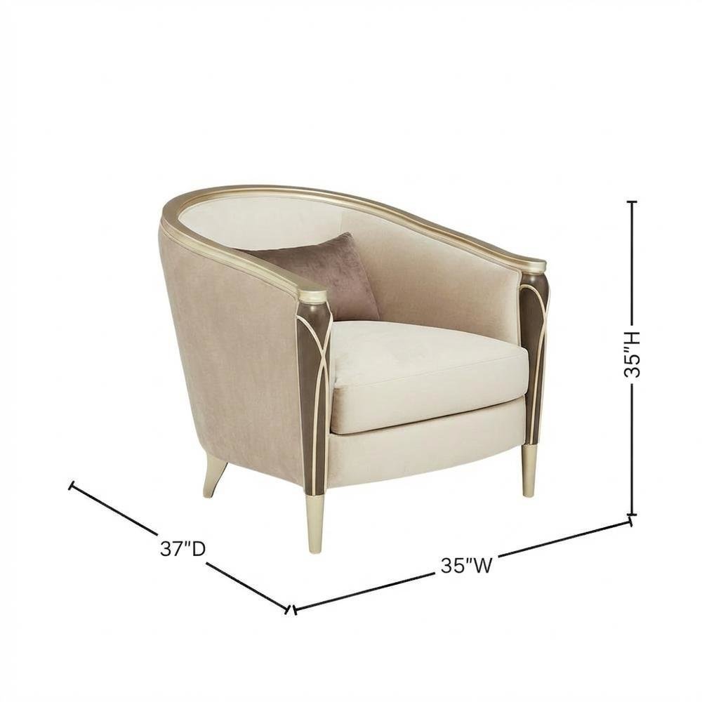 Villa Cherie Matching Chair - Porcini/Hazelnut. Picture 8