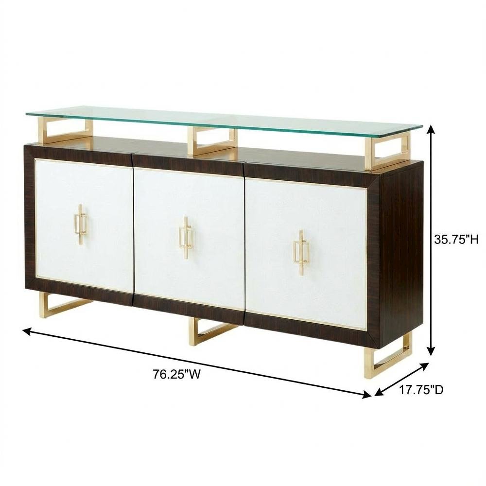 Belmont Place Sideboard - Espresso. Picture 9