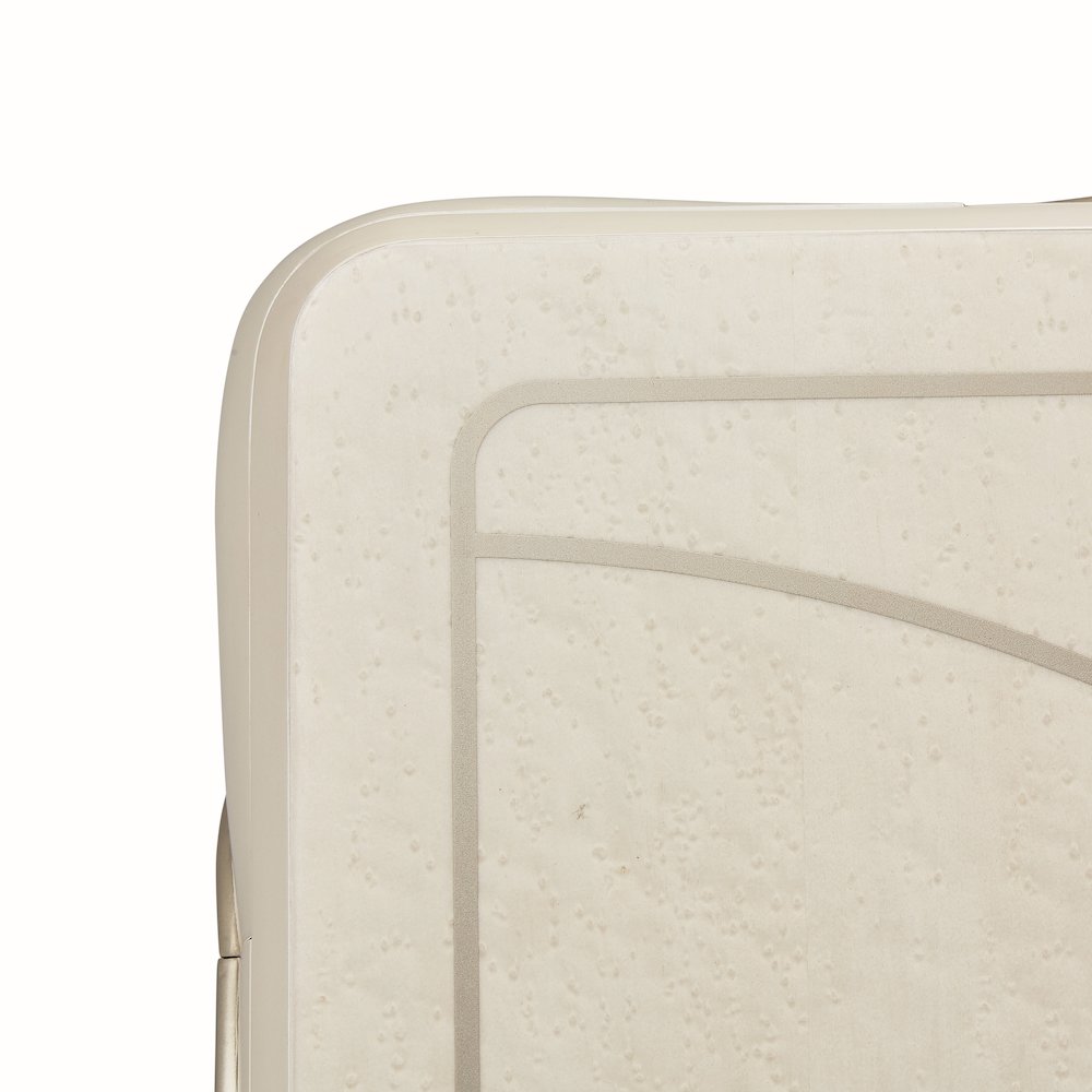 London Place Rectangular Dining Table - Creamy Pearl. Picture 11