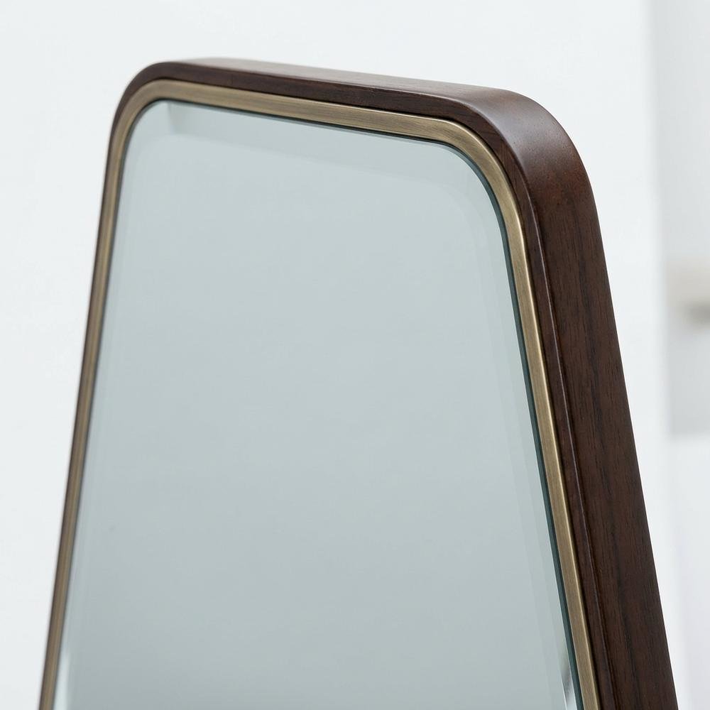 Houston Vanity Mirror - Walnut. Picture 8