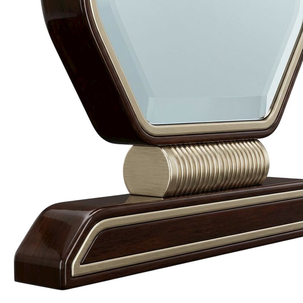 Houston Vanity Mirror - Walnut. Picture 9