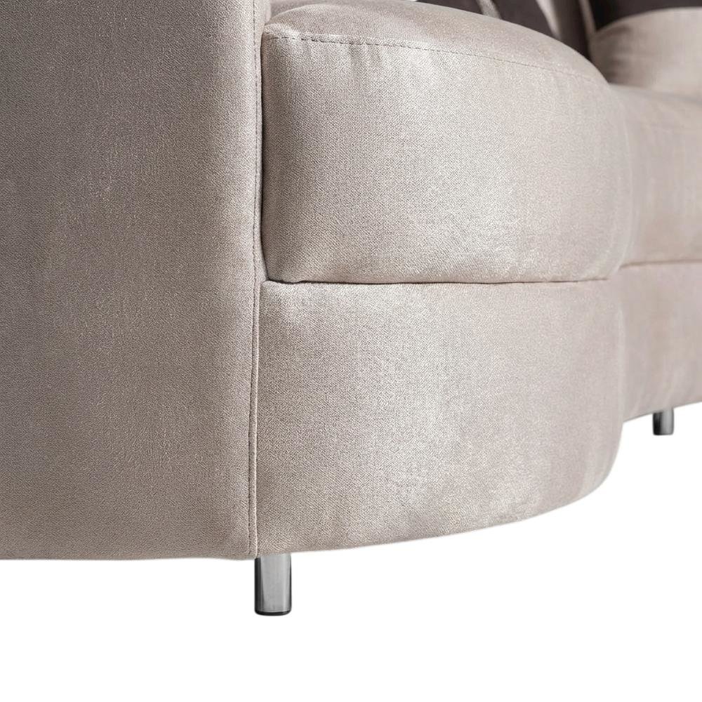 Carmela Sofa - Zinc/Silver. Picture 10