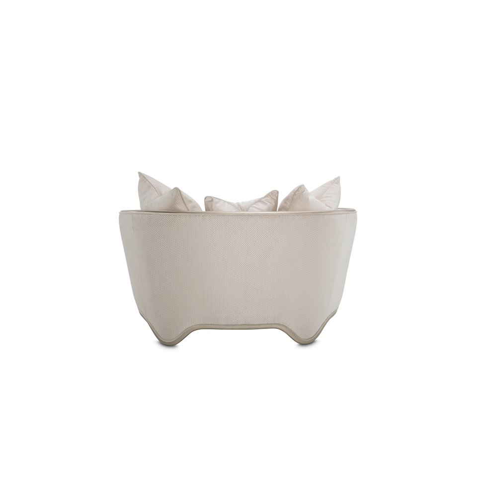 London Place Chair and a Half - Champagne. Picture 5