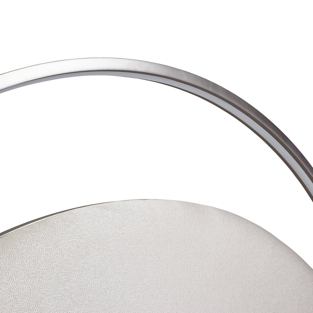 Eclipse Queen Upholstered Bed with LED Lights - Moonlight. Picture 4