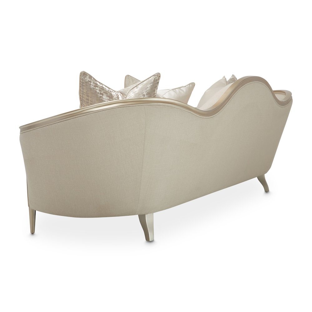 Villa Cherie Sofa - Pearl/Caramel. Picture 4