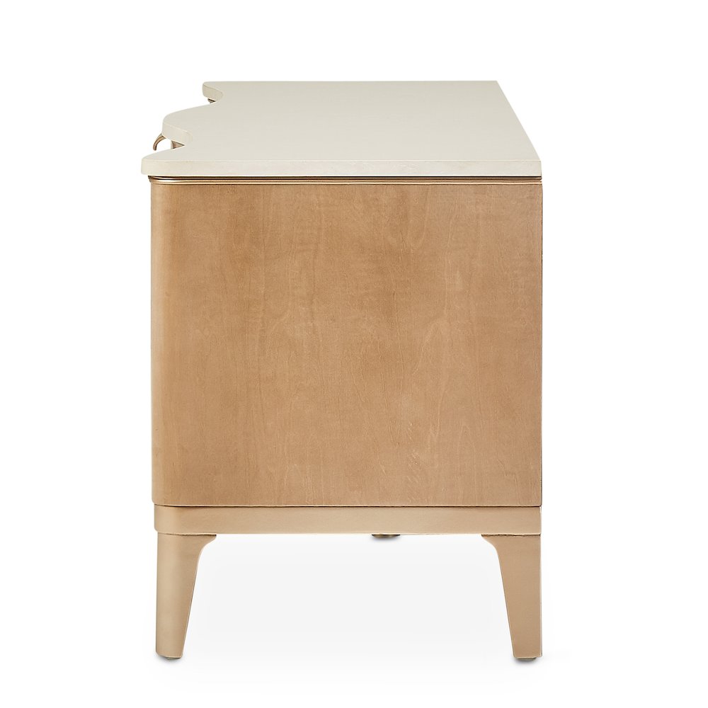 Malibu Crest TV Console - Blush. Picture 4