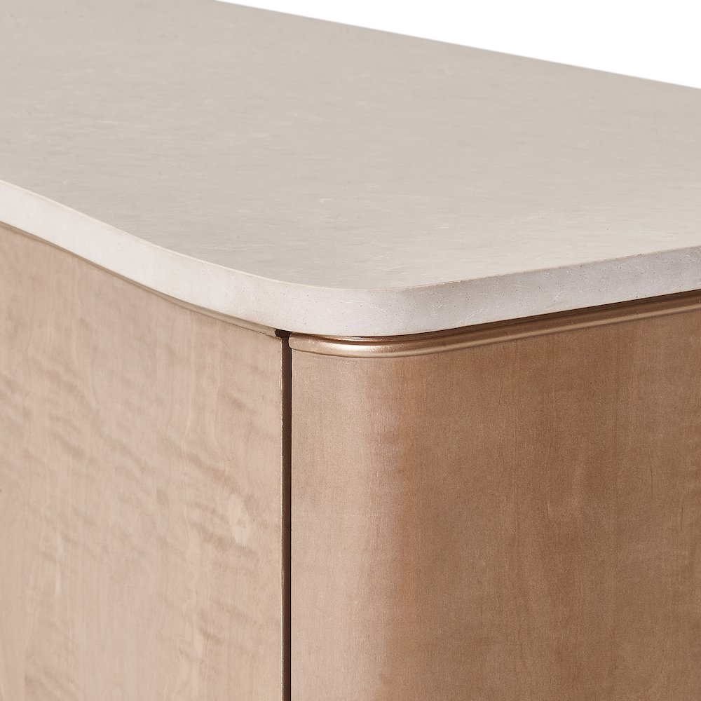 Malibu Crest TV Console - Blush. Picture 15