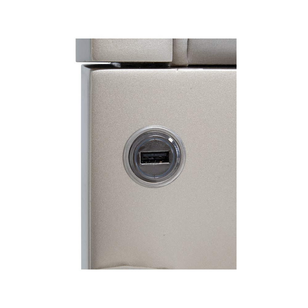 Malibu Crest Cal. King Scalloped Panel Bed - Chardonnay. Picture 3