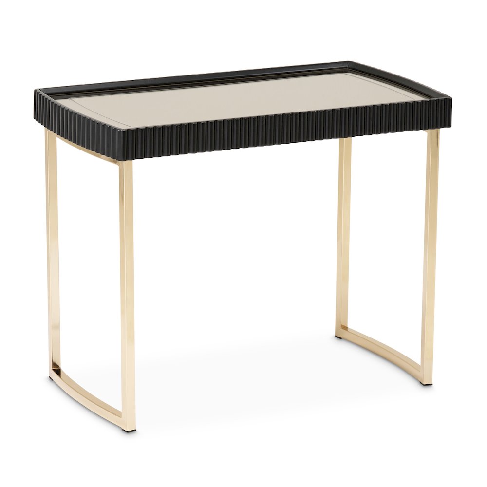 Lisbon Nesting Tables, Set of 3 - Silken Matte Black. Picture 7