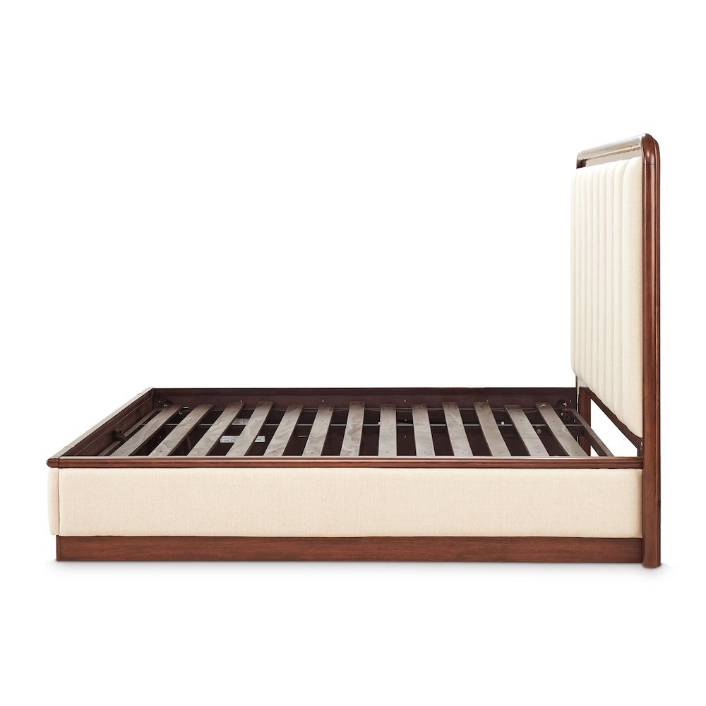 Mason Park King Lift Up Storage Bed - Umber. Picture 5