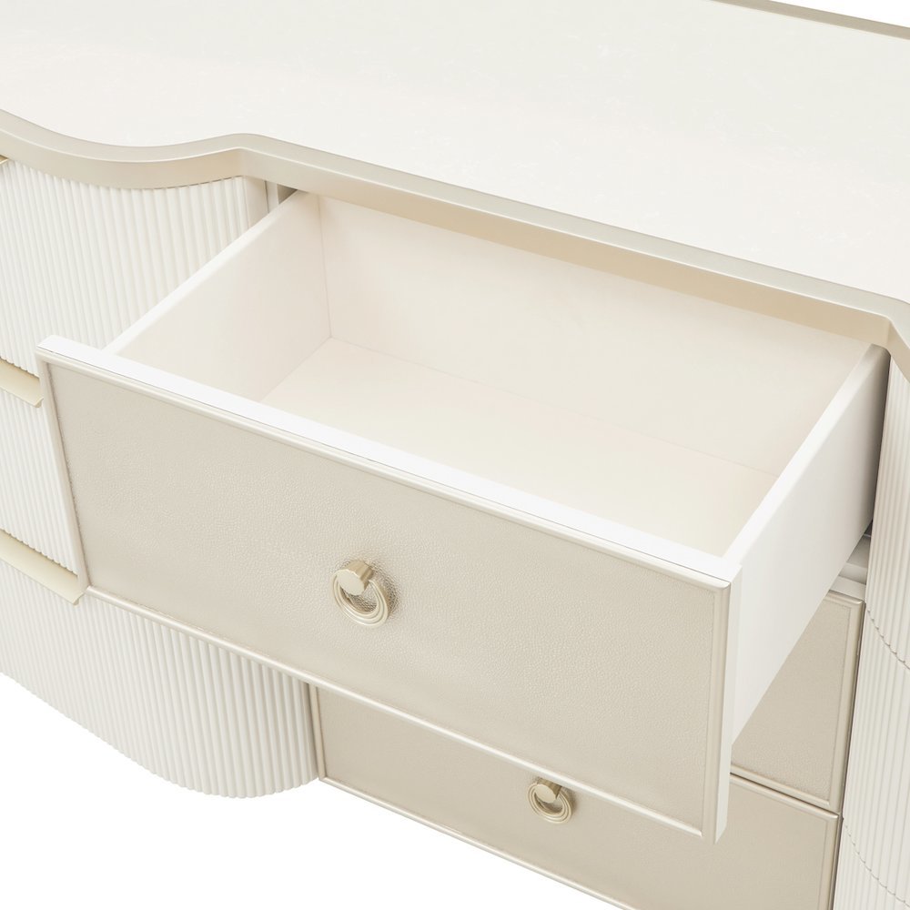 La Marisia Dresser - Creamy Pearl. Picture 5