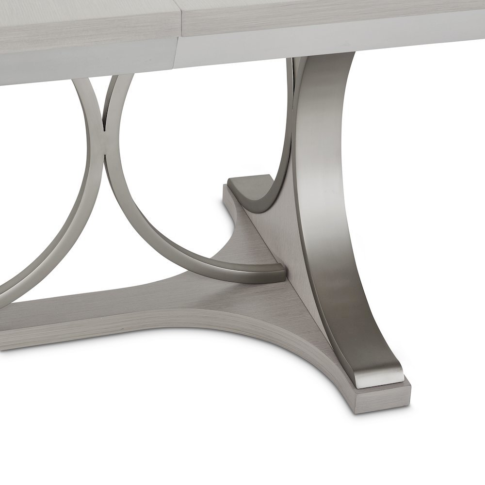 Eclipse Oval Dining Table - Moonlight Gray. Picture 4