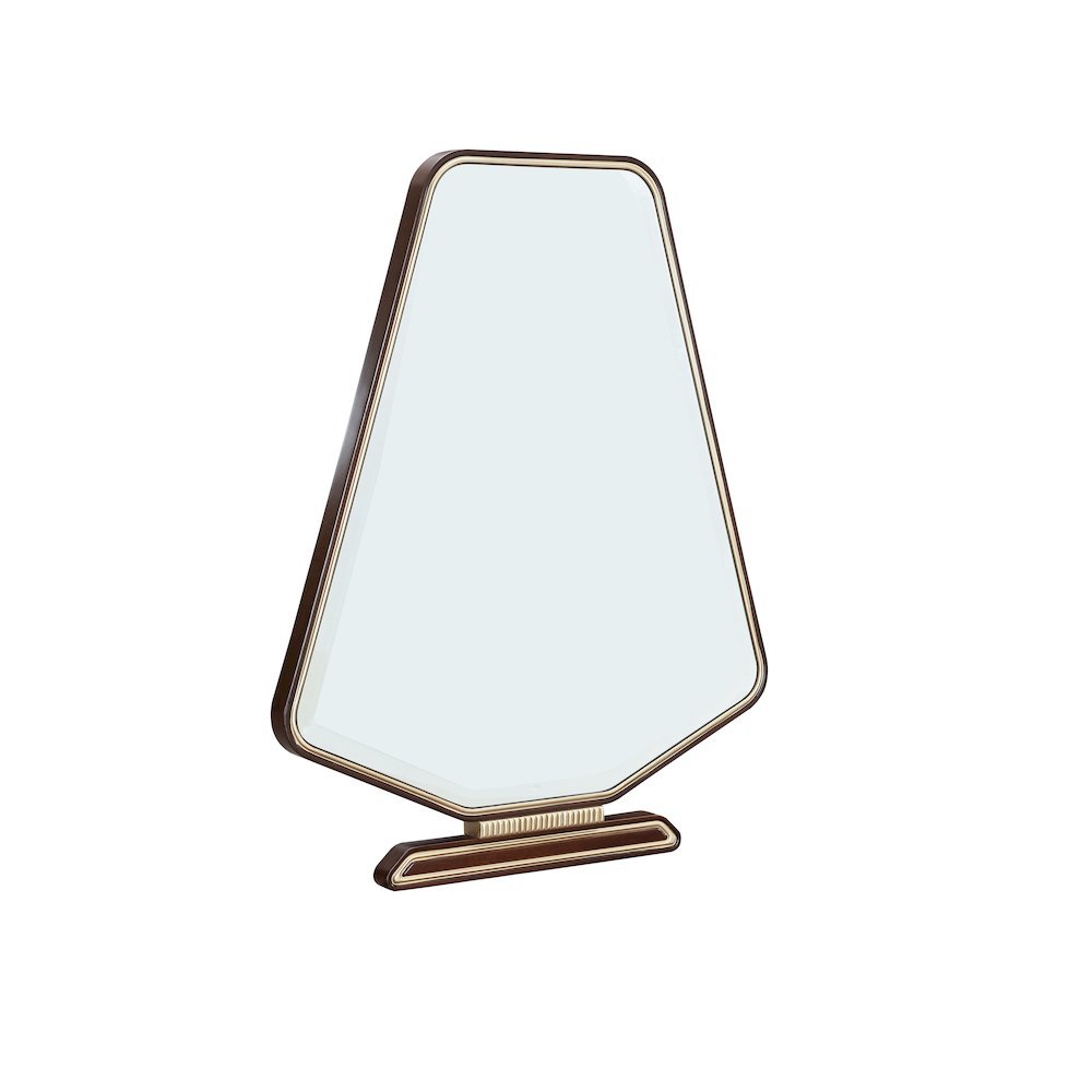 Houston Vanity Mirror - Walnut. Picture 3
