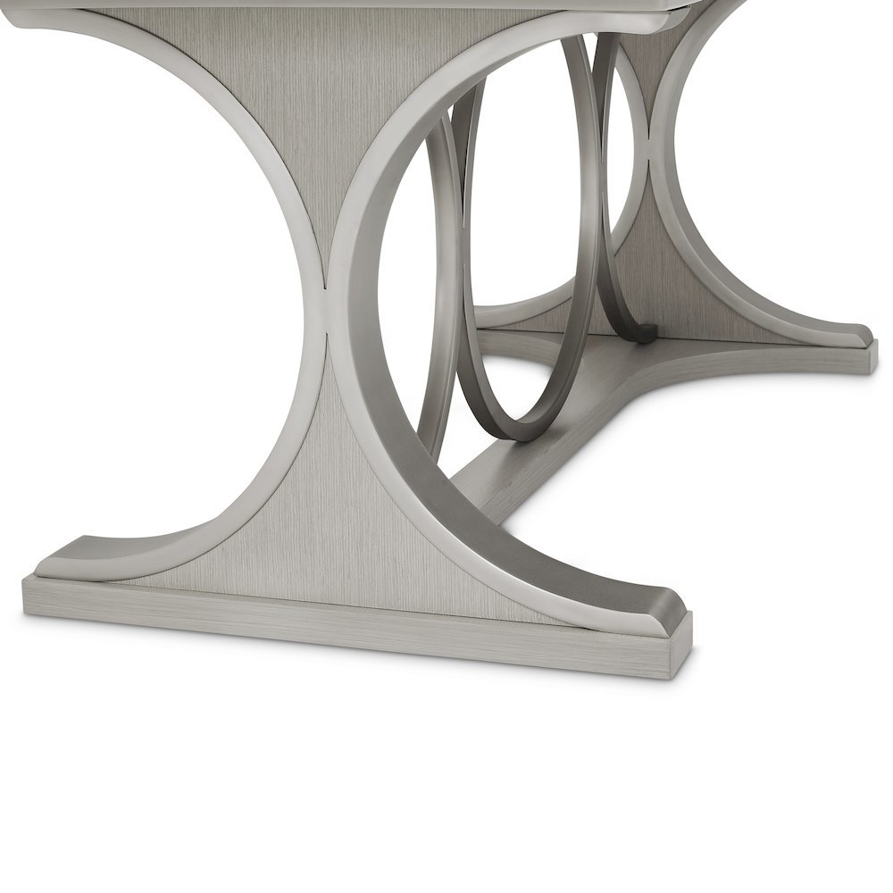 Eclipse Oval Dining Table - Moonlight Gray. Picture 3
