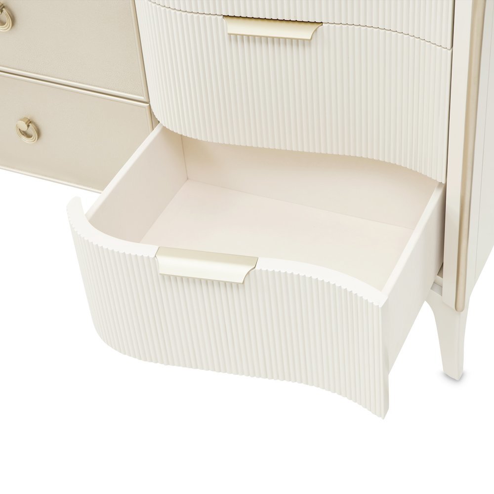 La Marisia Dresser - Creamy Pearl. Picture 6