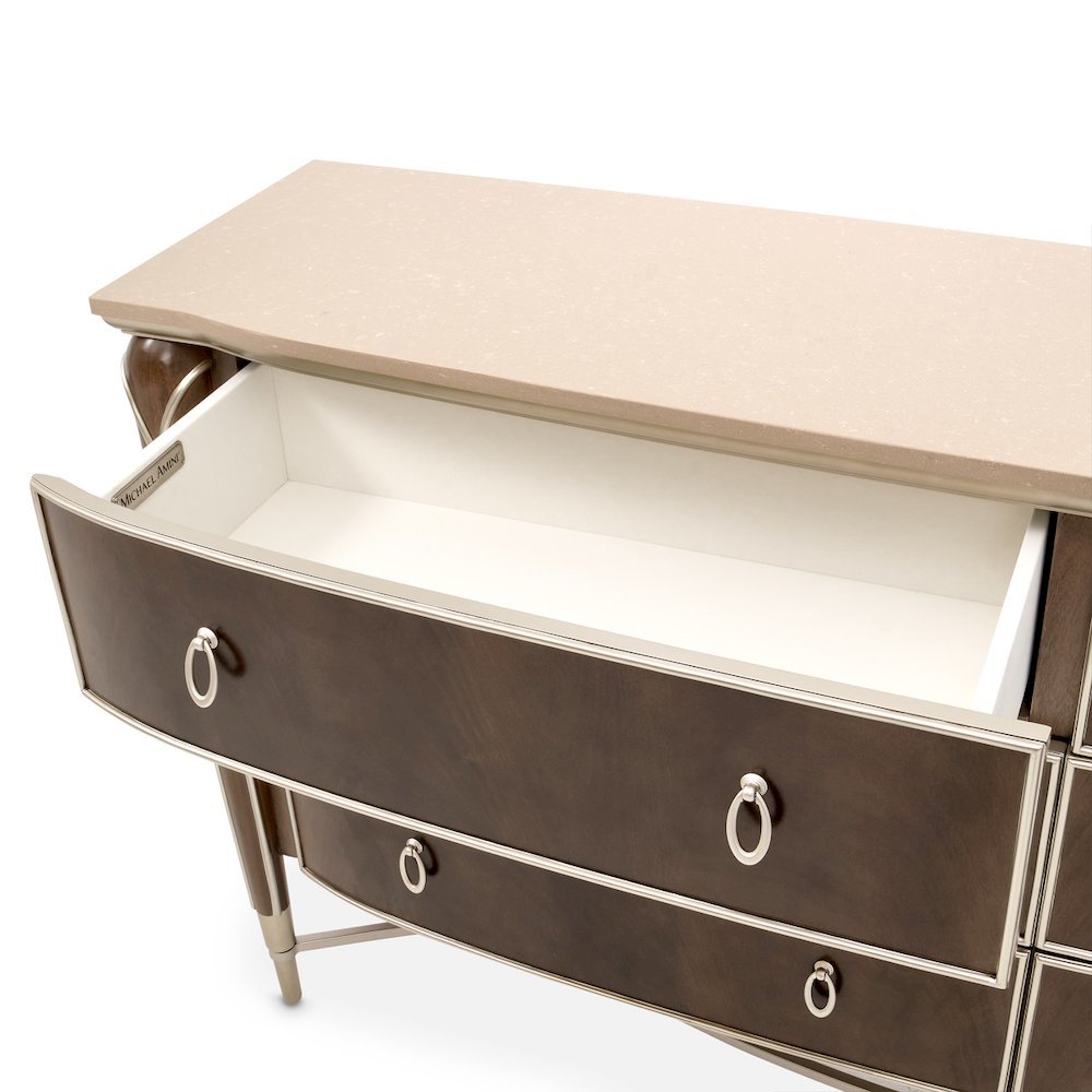 Villa Cherie Dresser - Hazelnut. Picture 4