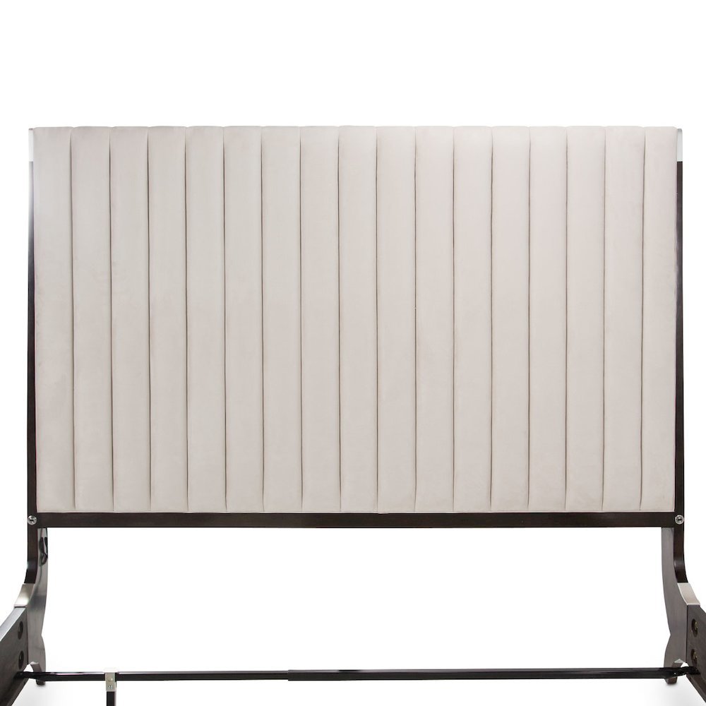 Paris Chic Eastern King Sleigh Bed - Espresso. Picture 4