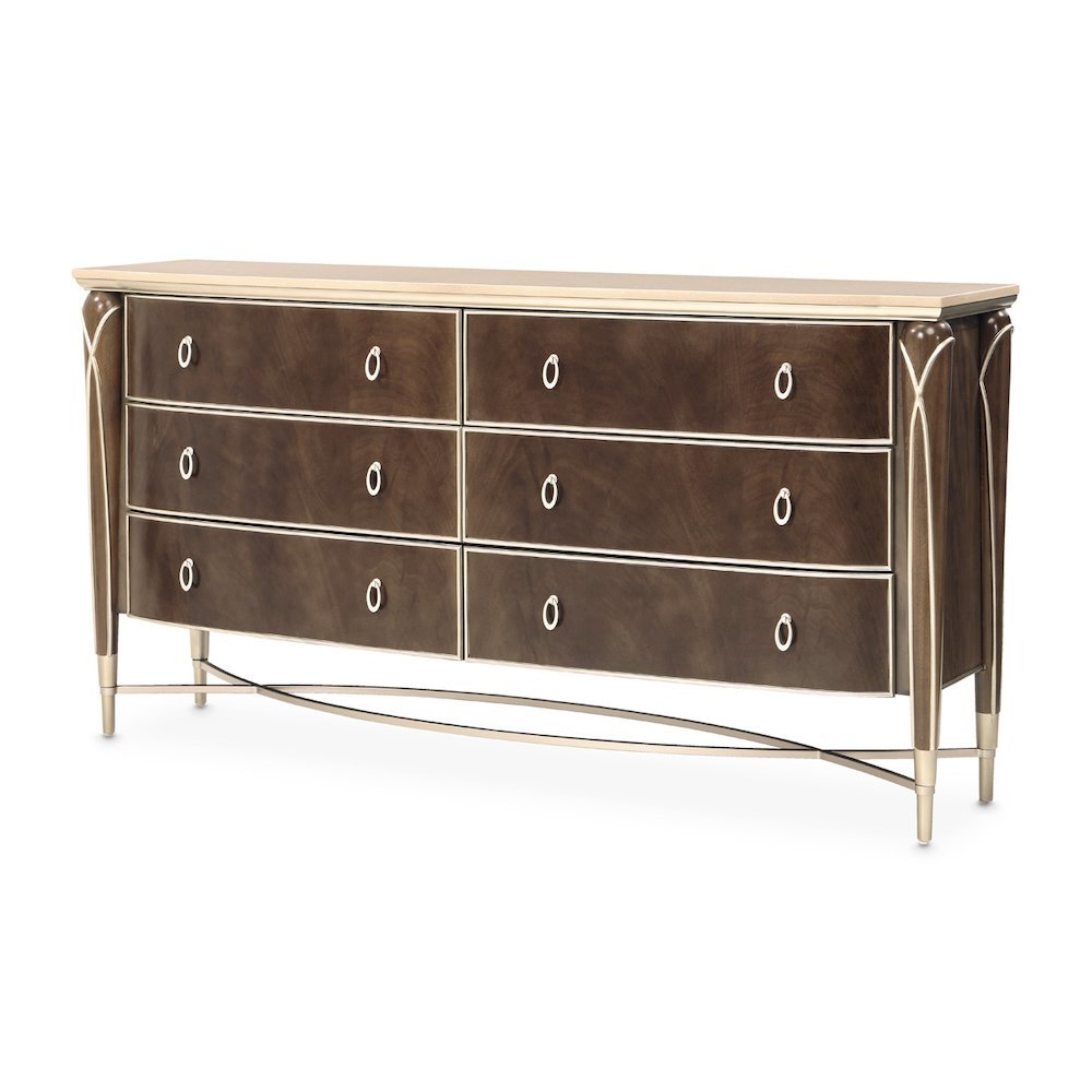 Villa Cherie Dresser - Hazelnut. Picture 1
