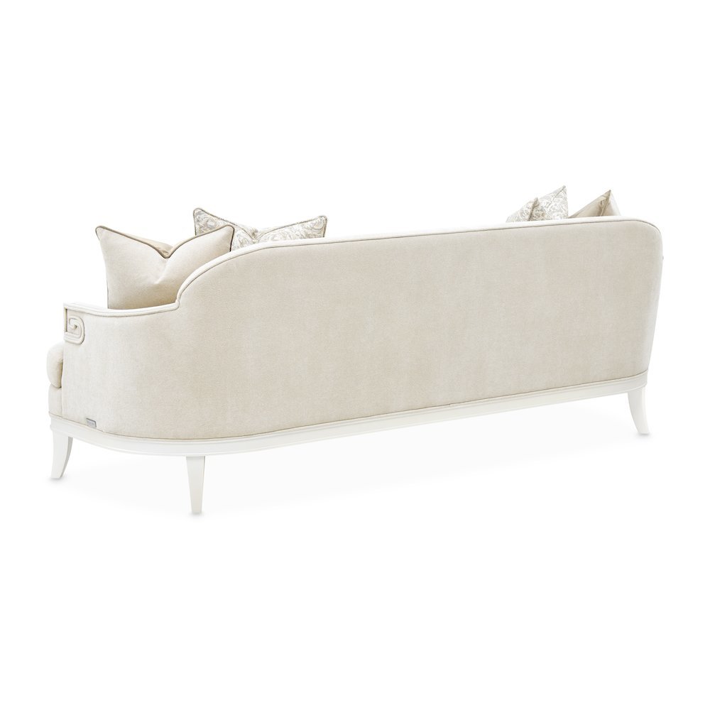 La Marisia Chenille Sofa - Tranquil/Creamy Pearl. Picture 5