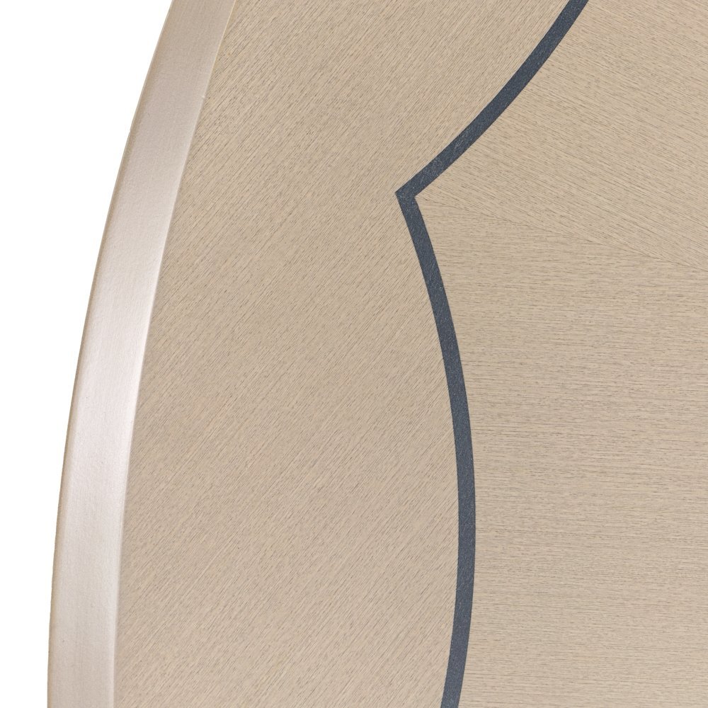 Fantosini Round Dining Table - Silver. Picture 6