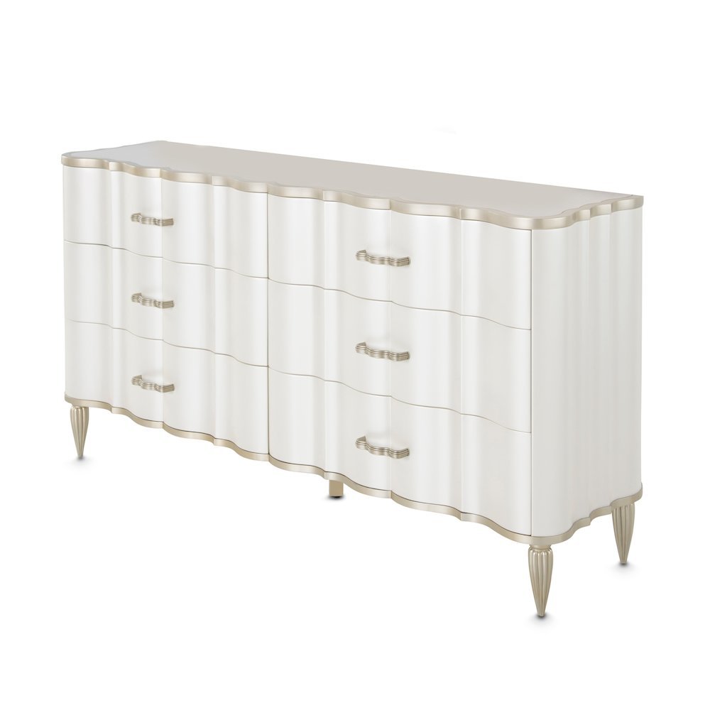 London Place Dresser - Creamy Pearl. Picture 5