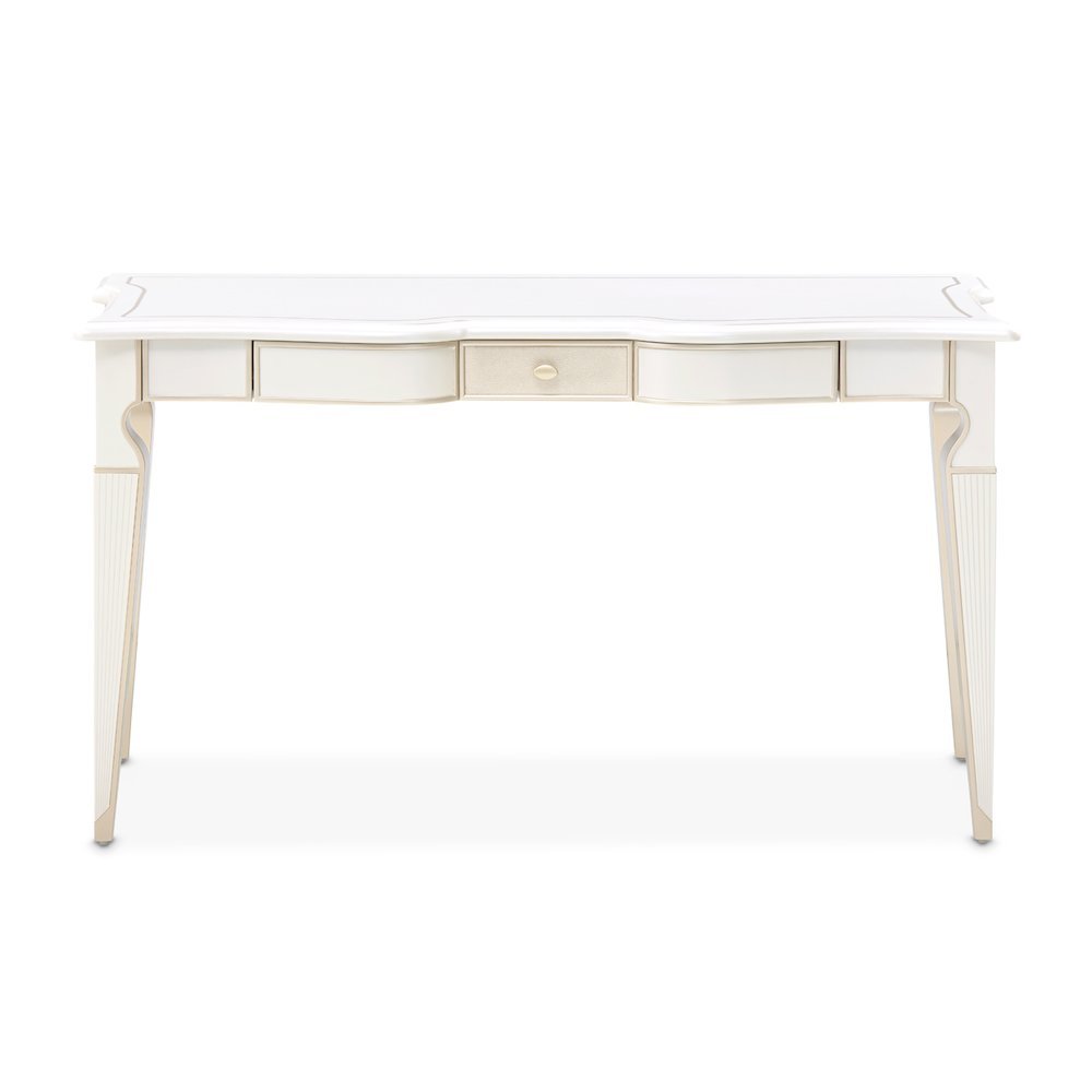La Marisia Vanity Desk - Creamy Pearl. Picture 2